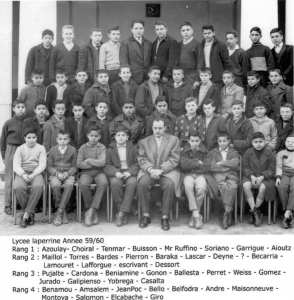 1959 - 5eme - Ex lycée laperrine