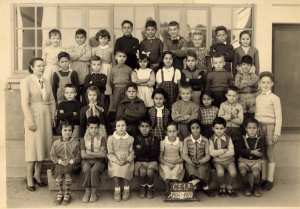 1954 - CE1 - Ecole de petitjean