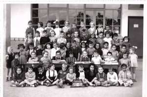 1954 - Classe1953-1954_Maternelle - Ecole de petitjean
