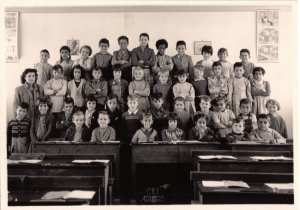 1956 - Classe1955-1956_CE1 - Ecole de petitjean