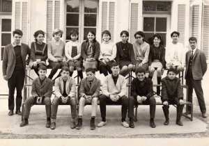 1965 - Classe de 3° Année Moyenne - Ecole carnot