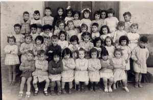1952 - Grande Section - Ecole maternelle rue de la fontaine romaine