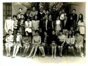 1968 - Classe de PremièreA1 année 1968 - Pierre et marie curie