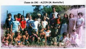 1979 - Classe de CM1 - Ecole d'alzon