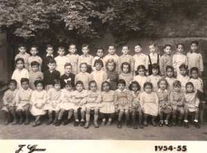 1954 - Année maternelle - Ecole maternelle rue garibaldi