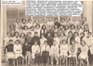 1953 - 5ème M 1953-1954 - Lycée laveran