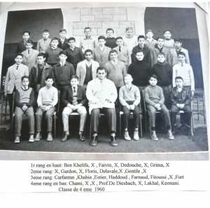 1960 - 4eme - Lycée d'aumale
