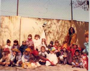 1983 - CP avec Mireille Rémita à Constantine - Ecole leon bourgeois