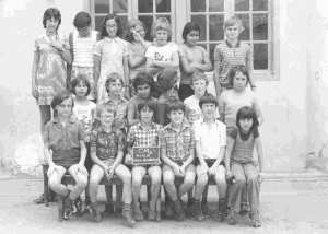 1974 - CM2 - Ecole leon bourjeois