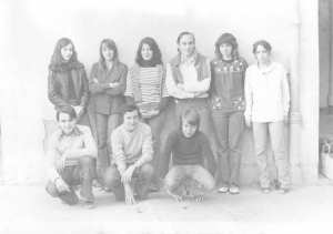 1977 - Classe de 3ème - Lycée victor hugo
