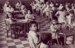 1953 - Classe de maternelle 2ème année - Maternelle léon bourgeois