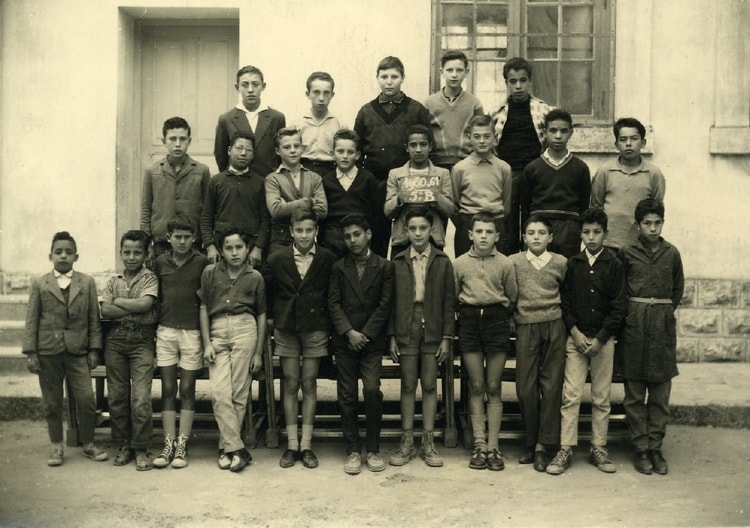 1960 - 5°B - Collège à tebessa