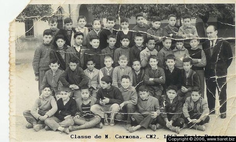 1962 - CM2 Classe de Mr Carmona. - Ecole gambetta