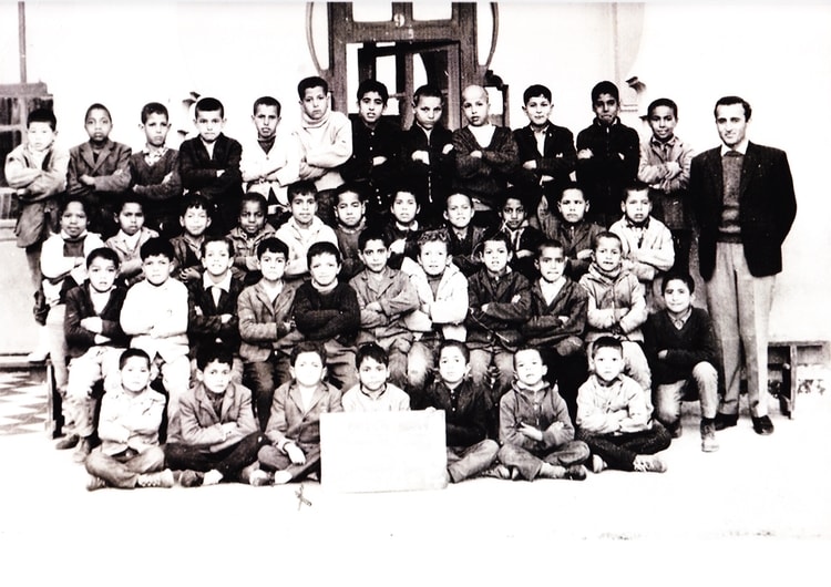 1963 - Photo de classe - Ecole gambetta