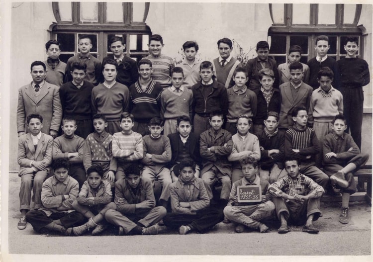 1955 - Cours supérieur - Ecole de garcon