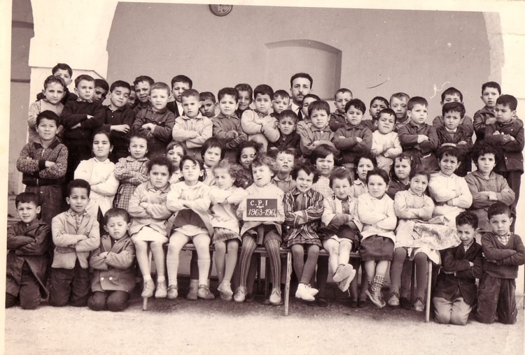 1963 - Cp - Ecole primaire française