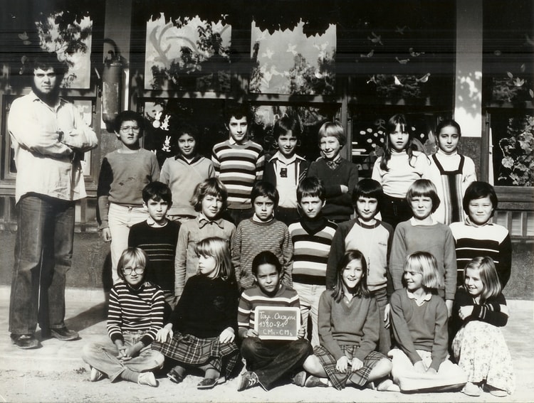 1980 - CM1 et 2 - Ecole primaire française