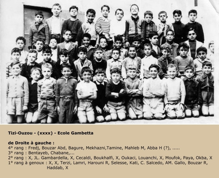 1951 - Ecole Gambeta - Ecole gambetta (en bas)