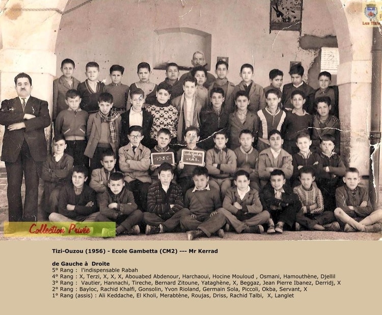 1956 - Ecole Gambeta - Ecole gambetta (en bas)