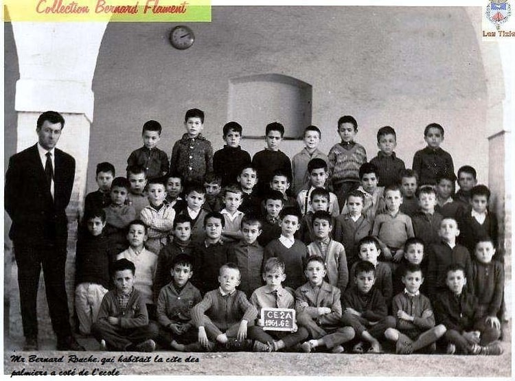 1962 - Cours Elementaire 2 - Ecole gambetta (en bas)