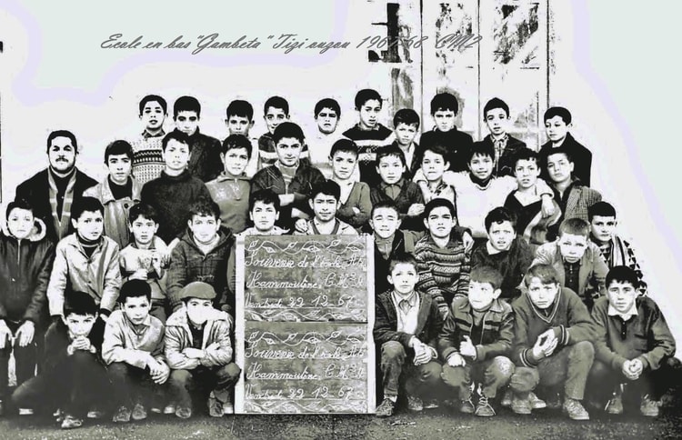 1967 - Ecole enbas 67-68 - Ecole gambetta (en bas)