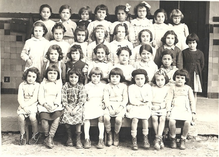 1949 - Cours Préparatoire - Ecole primaire de filles