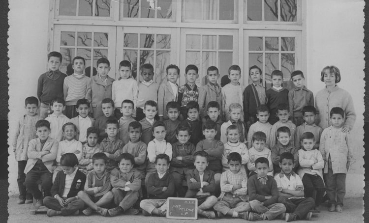 1961 - CP  Haut Telemy mars 1961 - Ecole des garcons