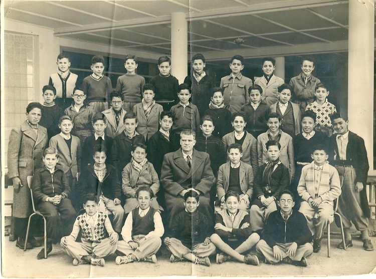 1955 - Clsse 6 éme 5 éme 1954/1955 - Lycée eugène albertini