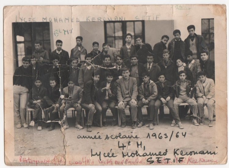 1964 - '4 eme BM1 - Lycée eugène albertini