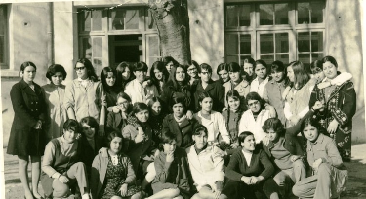 1971 - Terminale S1 - Lycee de jeunes filles/malika gaid