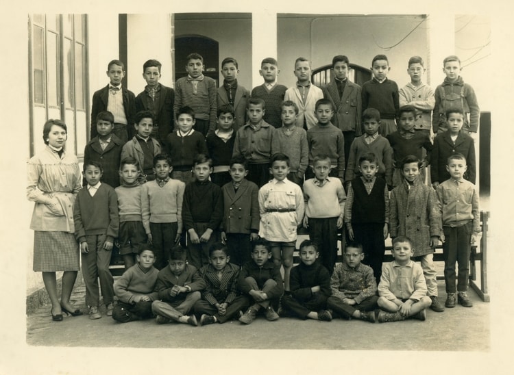 1962 - Classe de madame OGOR - Roger vétillard