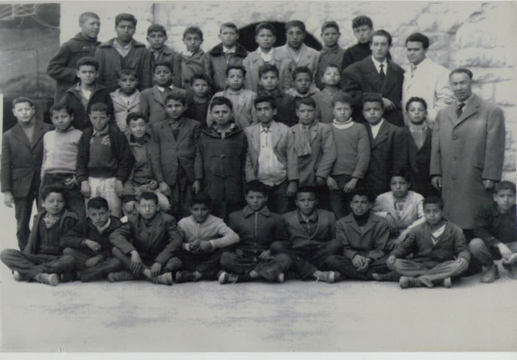 1958 - Cours fin d'études - Ecole khababa ex péguin