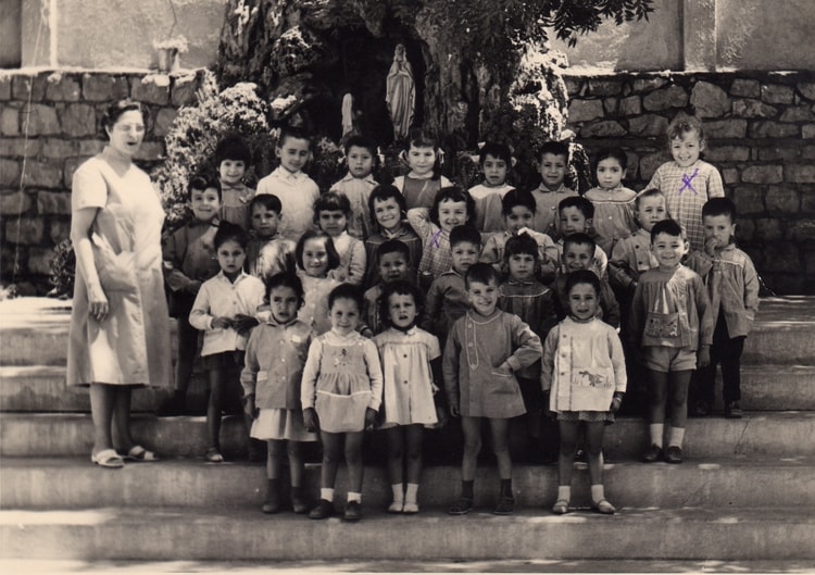 1960 - Maternelle chez les soeurs - Ardaillon