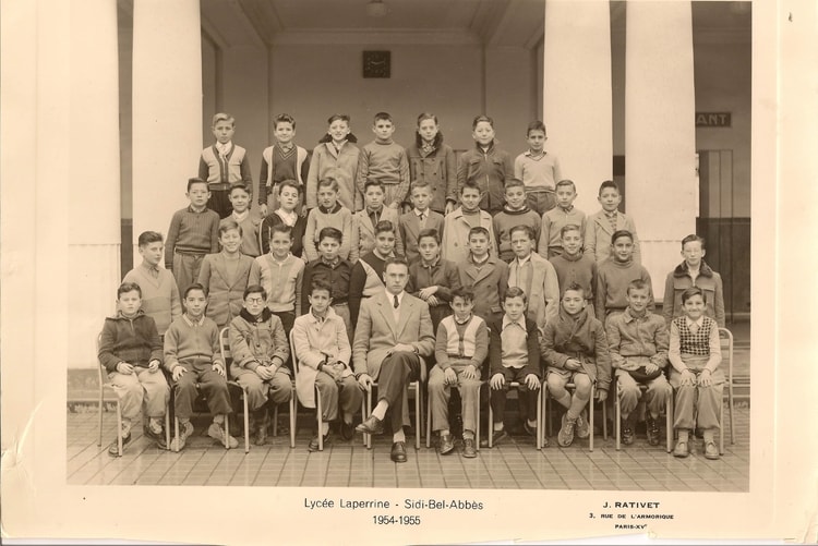 1954 - 6eme A2 - Ex lycée laperrine