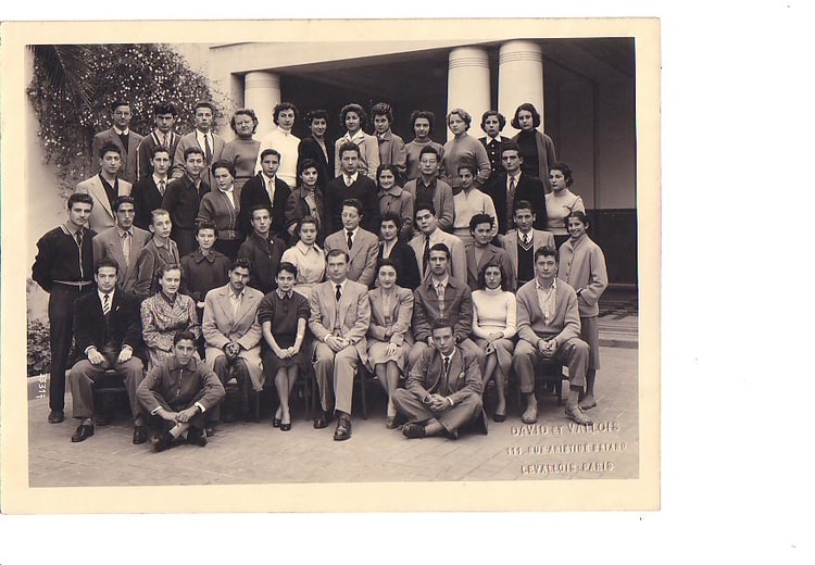 1954 - Classe de 1ère B ? - Ex lycée laperrine