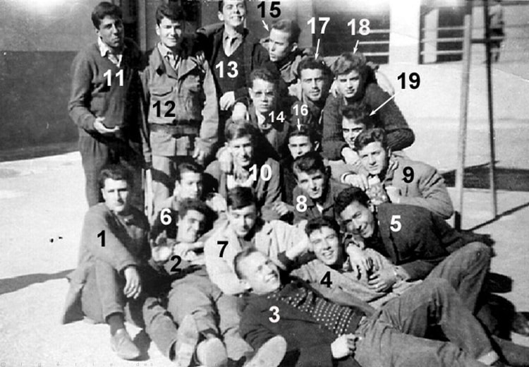 1959 - Classe de 1ère M' - Ex lycée laperrine