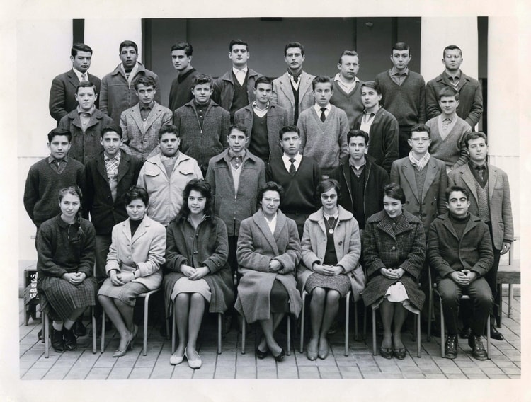 1960 - Classe 2 M' - Ex lycée laperrine