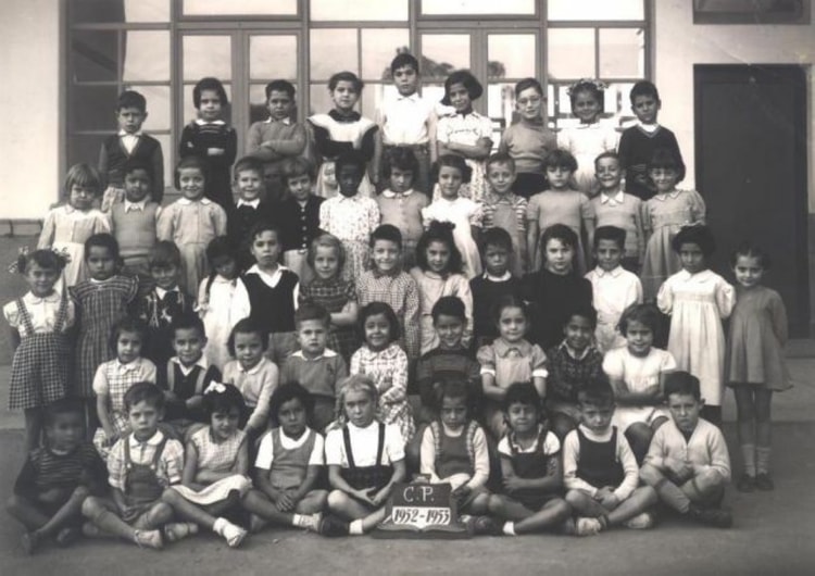 1952 - Cours Préparatoire - Ecole de petitjean