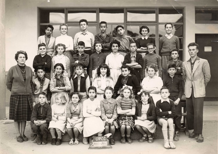 1953 - 1953-54 CC 6ième - Ecole de petitjean
