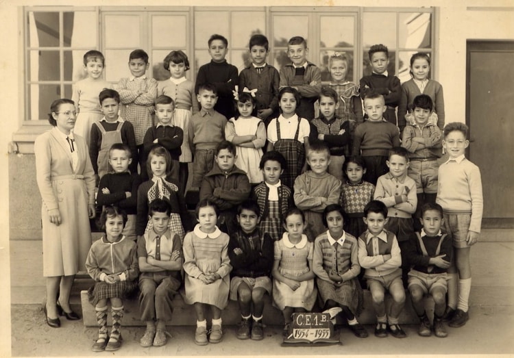 1954 - CE1 - Ecole de petitjean