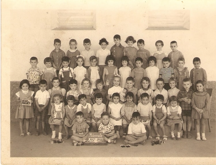 1958 - Maternelle  - Ecole de petitjean