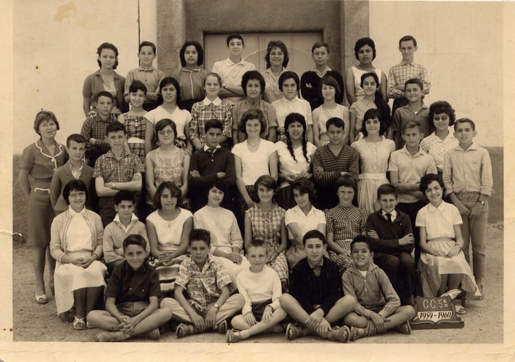 1959 - Cours Complémentaire 5è - Ecole de petitjean