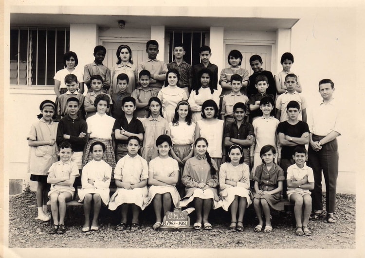 1964 - Classe de CM2 - Ecole de petitjean