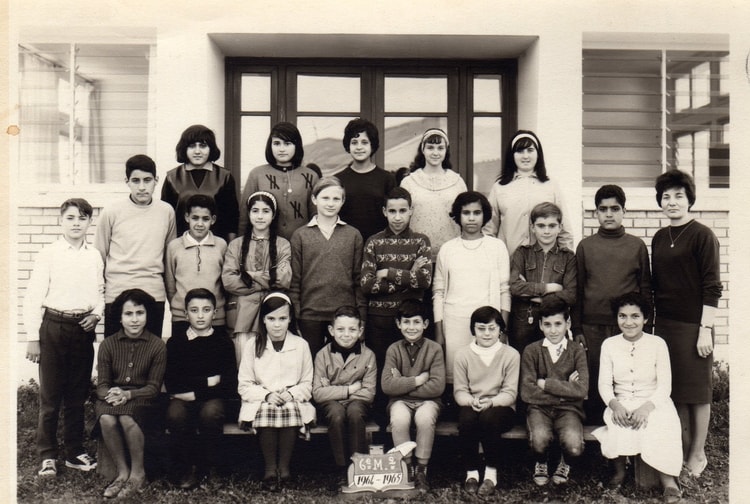 1965 - CLASSE DE 6EME - Ecole de petitjean