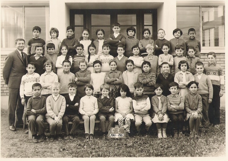1967 - CE1 - Ecole de petitjean