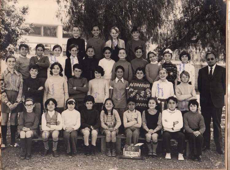 1970 - CM2 Ecole La Bruyère, Sidi-Kassem - Ecole de petitjean