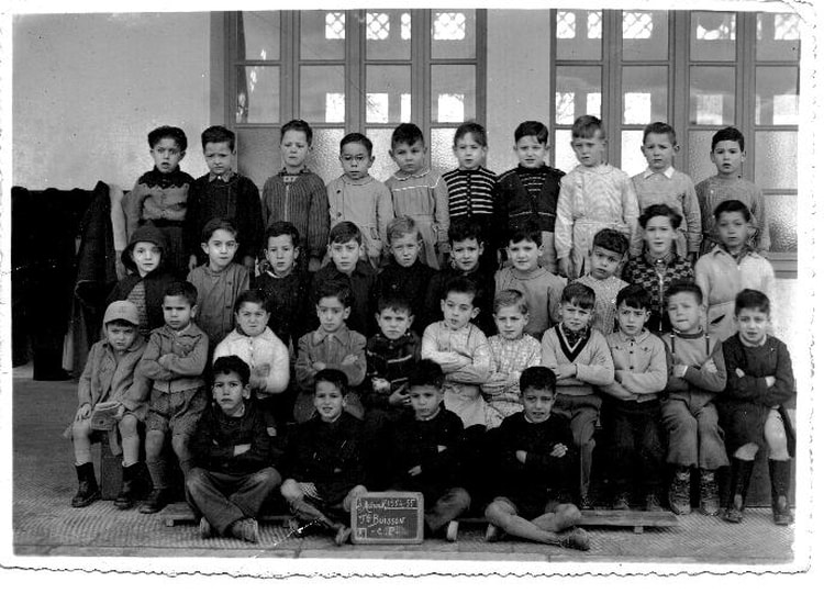 1955 - CP 1954/55 - College ferdinand buisson