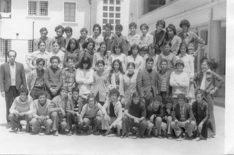 1974 - 3ème année moyenne - College ferdinand buisson