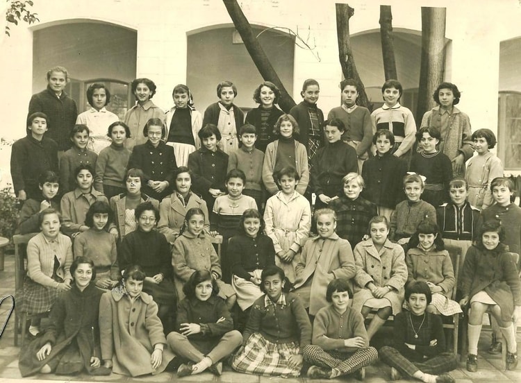 1954 - 6ième 1954-1955 - College moderne de jeunes filles