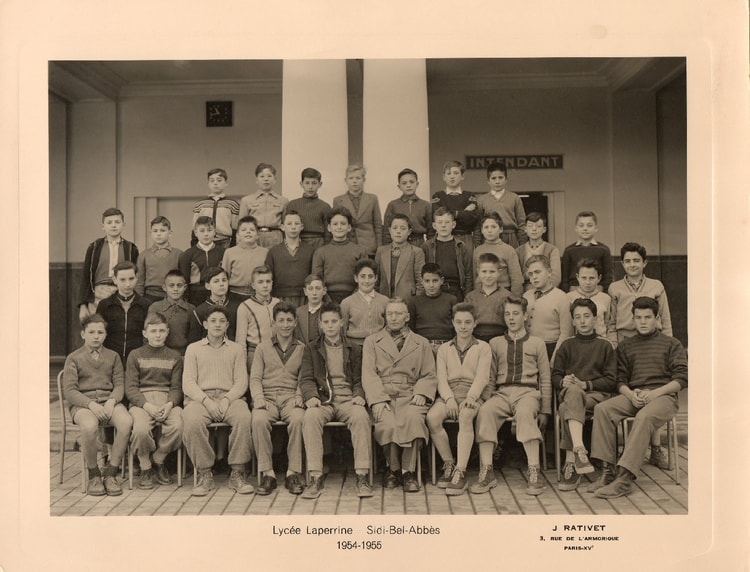 1954 - 5eme A1    1954-1955 - Lycee laperine
